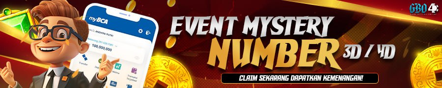 EVENT LUCKY NUMBER ( NOMOR REKENING 4D / 3D )